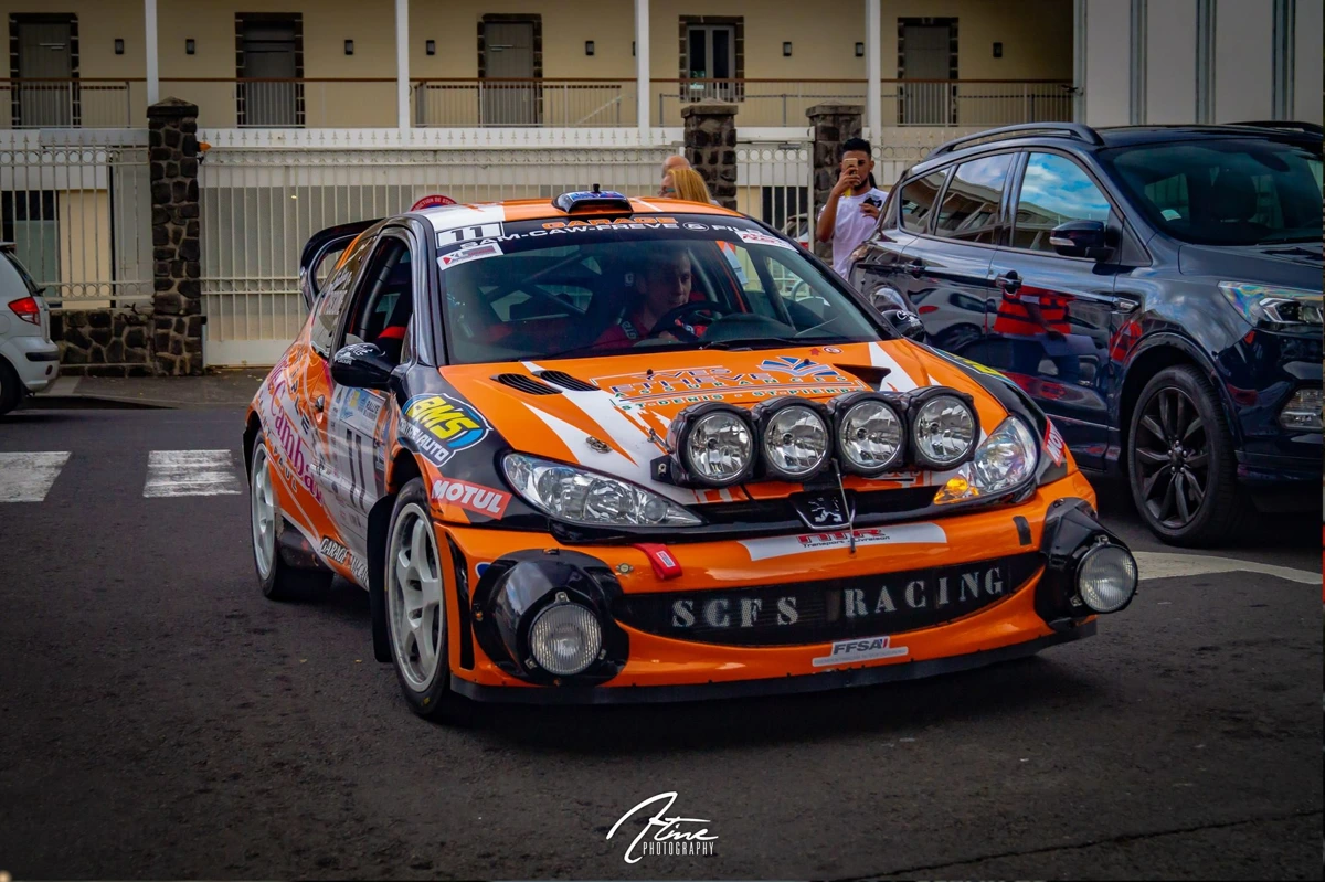 Peugeot 206 WRC · front view · 2018
