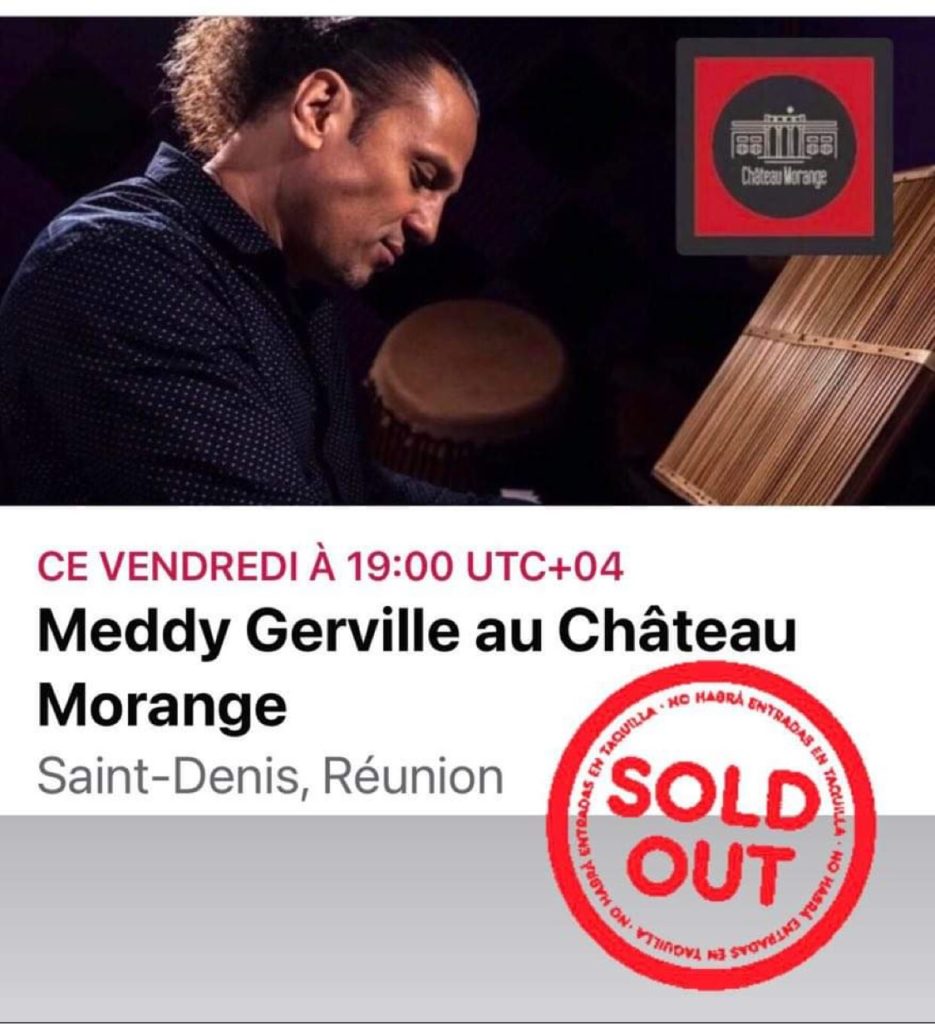 Meddy Gerville au Château Morange – Réunion
